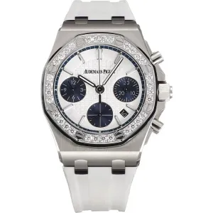 Royal Oak Offshore Selfwinding Chronograph 37mm White Dial in Steel Ref. 26231ST.ZZ.D010CA.01